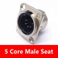 5Pin Male