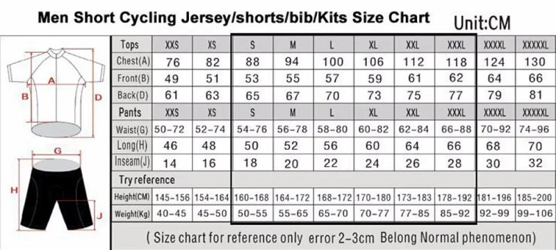 Description Picture 3 of itemCanada Cycling Jersey for Men, Breathable Short Sleeve, Bib Shorts, Durable 20D Gel Pad, Mountain Bicycle Clothing, New, V1