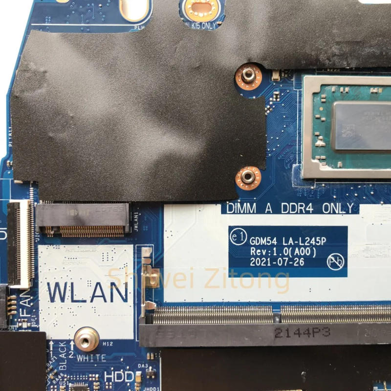 Description Picture 5 of itemGDM54 LA-L245P For Dell Inspiron 15 3515 Laptop Motherboard with R5-3450U R7-3700U CPU Mainboard 100% Test OK