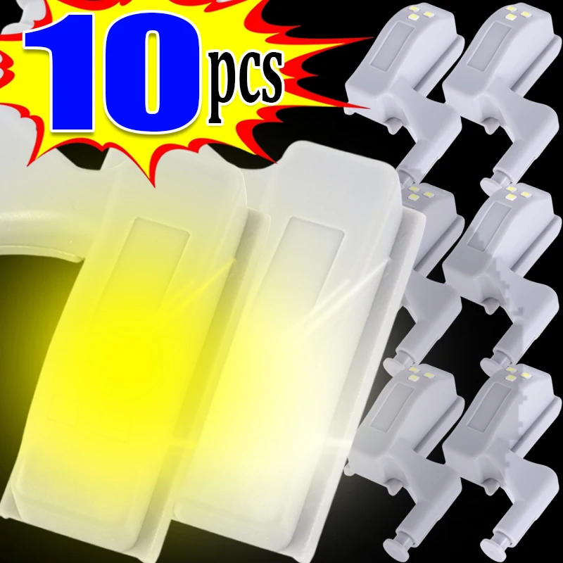 Description Picture 4 of item10/1PCS LED Inner Hinge Lamps Cabinet Wardrobe Cupboard Sensor Smart Light Kitchen Bedroom Under Closet Wireless Night Lamps