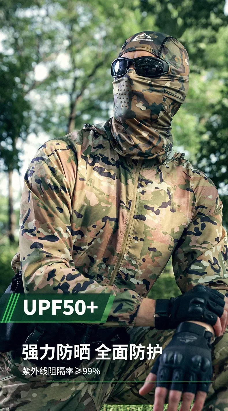 Description Picture 3 of itemHiking Scarves Mask Cycling Balaclava Full Cover Face Mask Cap Quick Dry Lycra Sun Ultra UV Protection Outdoor Ski Hunting