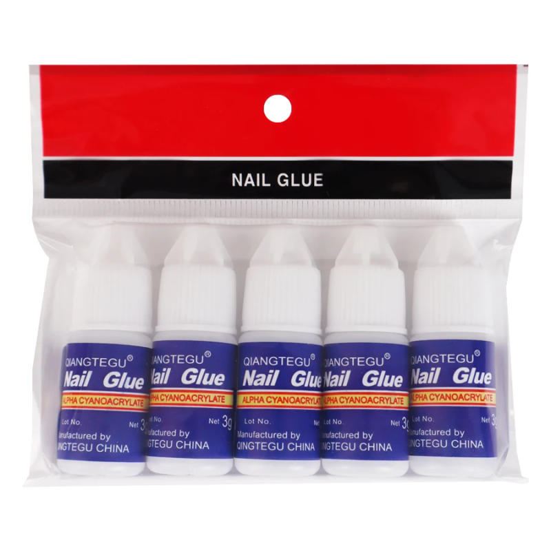 Description Picture 2 of itemNailpop 3S Fast Drying Nail Glue for Nail Tips Super Strong Nail Art Accesories Manicure Tool Rhinestone Gel Glue Withs Brush