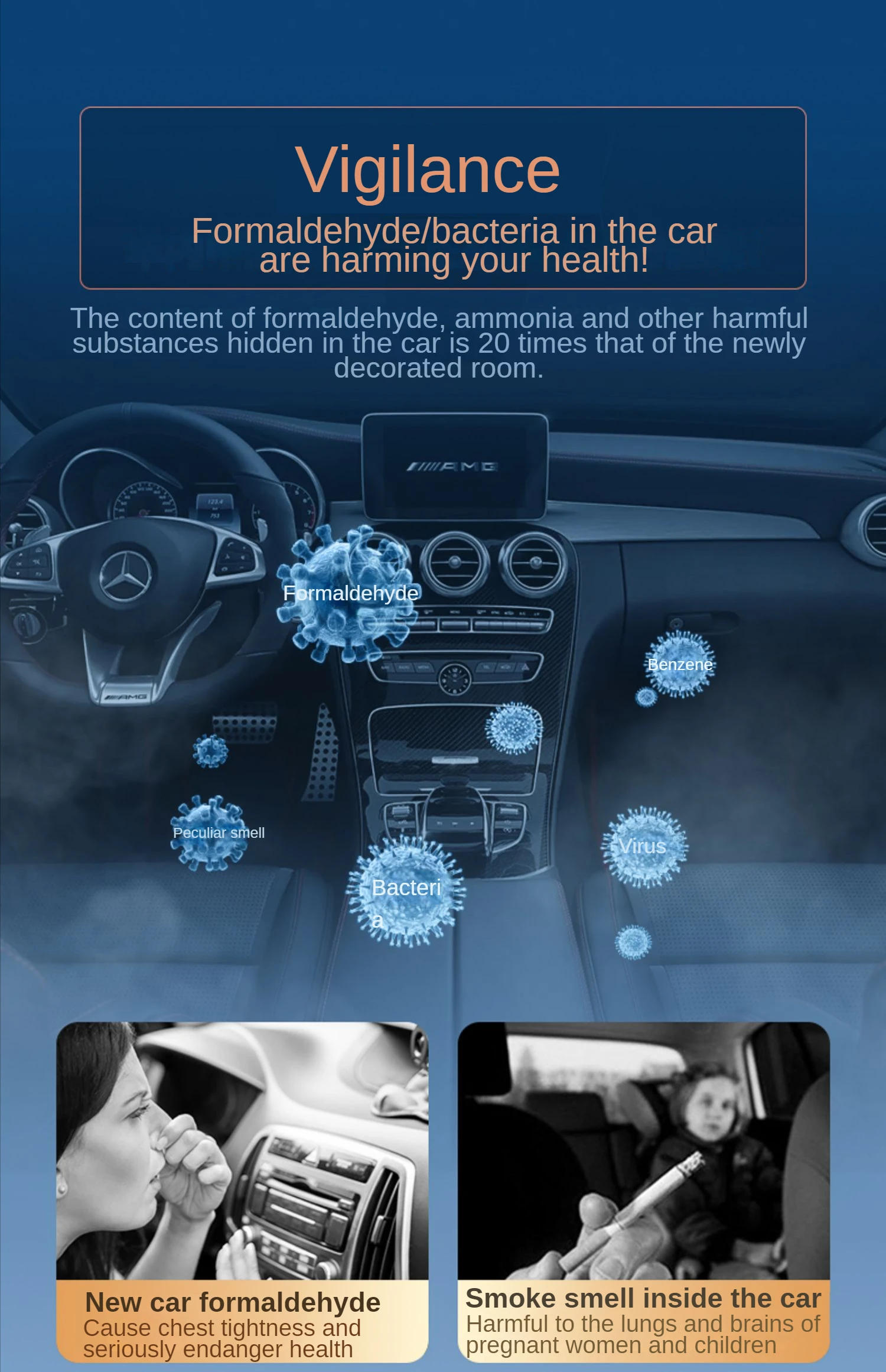 Description Picture 5 of itemCar Air Freshener Smart Car Aroma Diffuser Car Air Purifier Fragrance For Cars Intelligent Aromatherapy Instrument