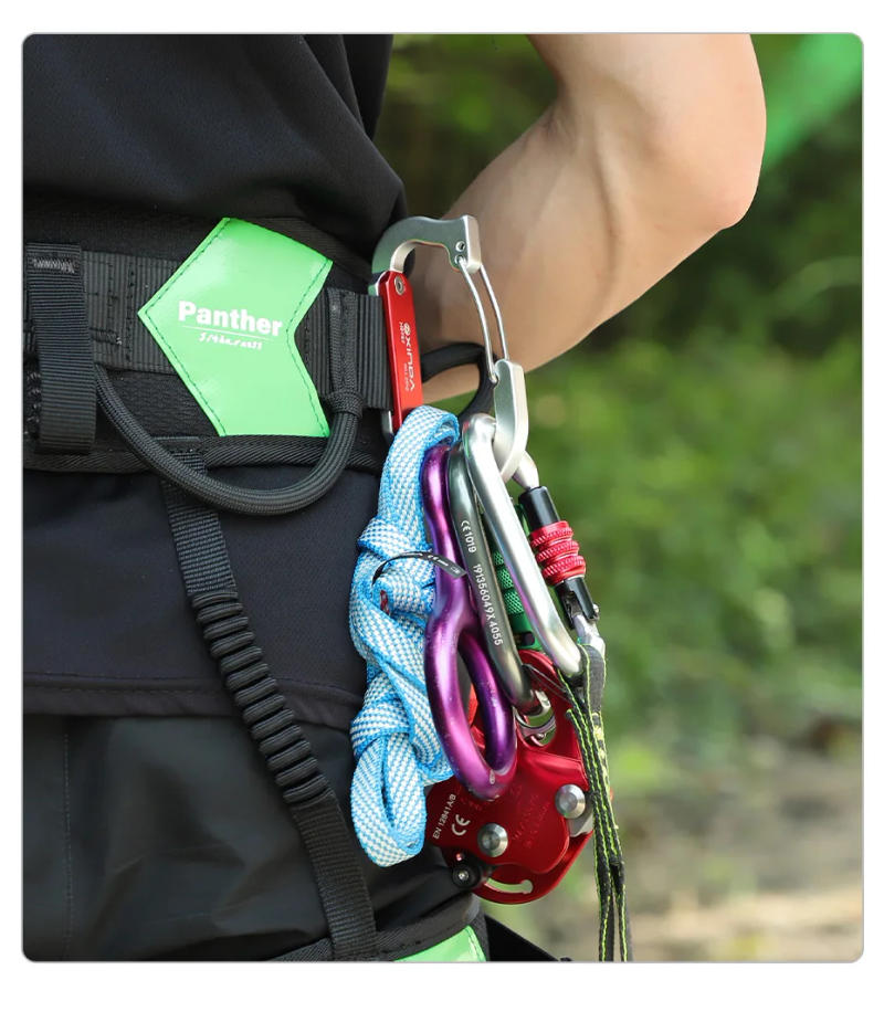 Description Picture 6 of itemXinda Rock Climbing Equipment Quickdraw Carabiner Harness Accessories Fast Hanging Tool Rack High-altitude Work Rescue