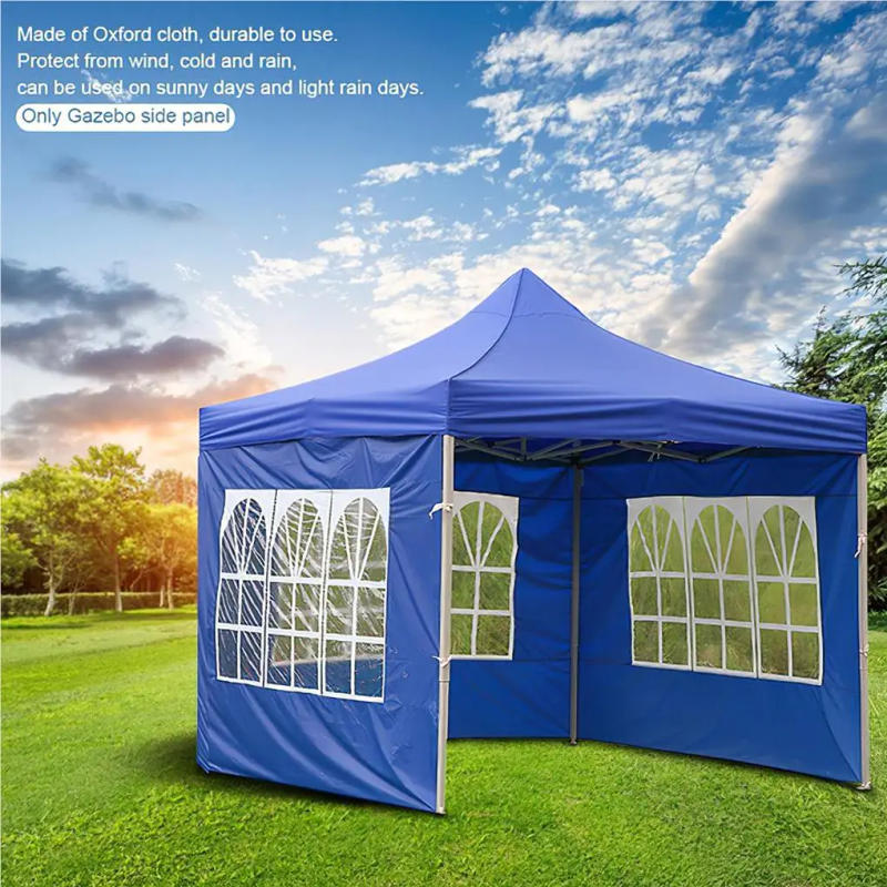 Description Picture 4 of itemCanopy Side Panel Tent Sunproof Foldable Garden Shade Shelter Waterproof Awning with Clear Window Outdoor BBQ