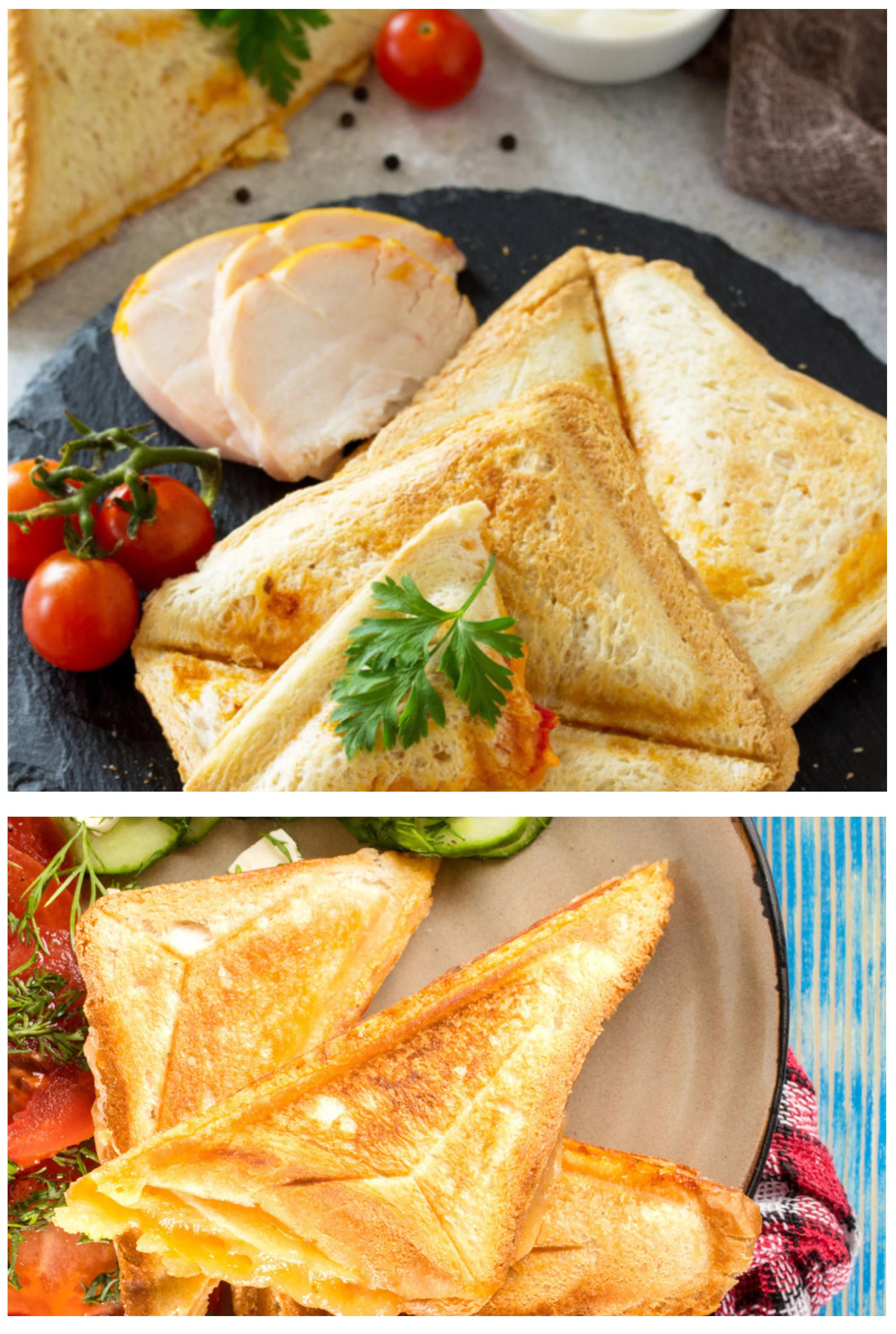 Description Picture 5 of itemElectric Triangle Sandwich Maker Panini 750W Cooking Kitchen Appliances Breakfast Waffles Machine Non-stick Iron Pan Sonifer