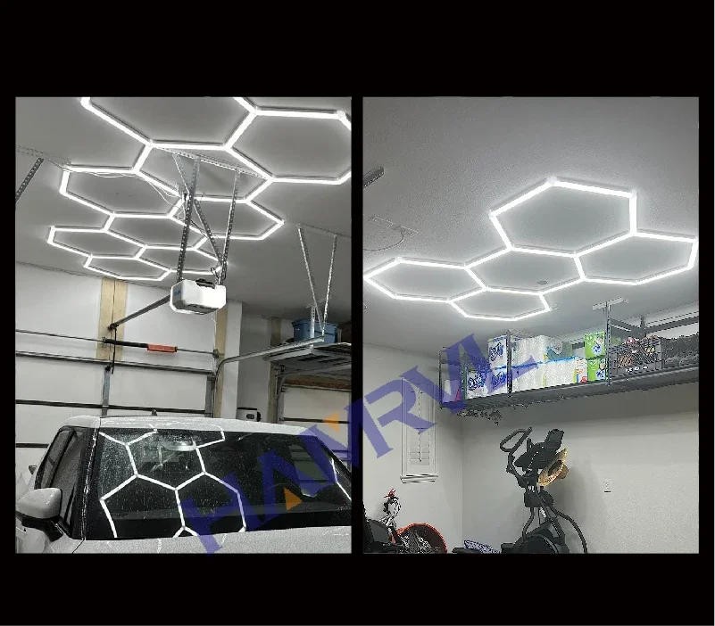 Description Picture 6 of itemOffice Extra Large Workshop LED Light 6500K Car Garage Ceiling Light Shop Light for Car Detailing Gym Supermarket Show Room