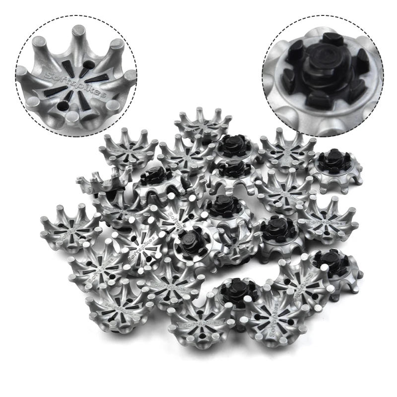 Description Picture 4 of item14/28Pcs Golf Spikes Golf Fast-Wist Studs Cleats Golf Shoes Spikes 2.7x1.2CM For FootJoy Quick Torsion Cleat Golf Accessories