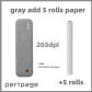 203dpi gray 5rolls