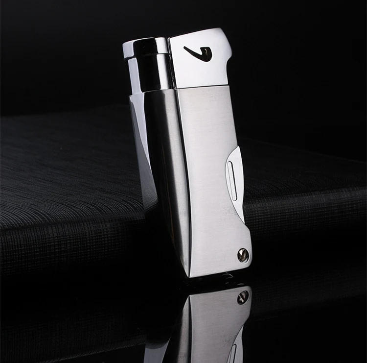 Description Picture 3 of itemButane Jet Lighter with Pipe Tool Pipe Rod Lighter Multifunction Gas Lighter Free Fire Compact Cigarette Accessories Cigar Man