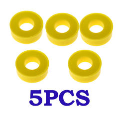 5 Pcs Premium PTFE Gas Line Pipe Thread Tapes 12m/39.37ft Length 1.2mm Gas Oil-free Seal Tape for Gas Propane Pipe Line