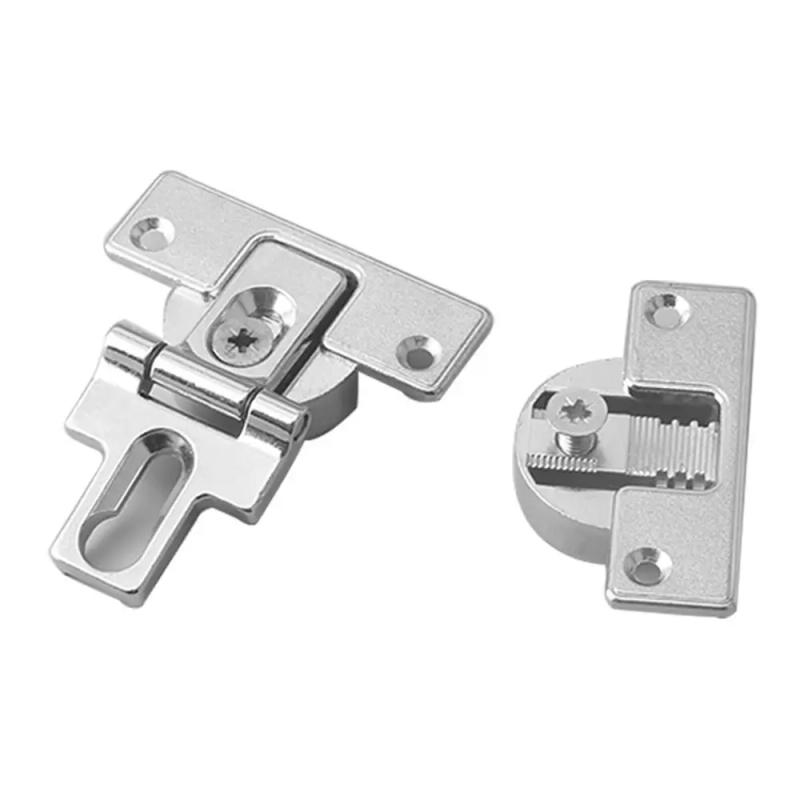 Description Picture 6 of itemZinc Alloy Cabinet Door Flap Invisible 180 Degrees Folding Hinges Self-Supporting  Hinge