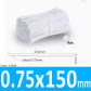 White 0.75x150mm