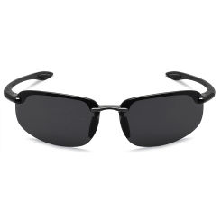 MAXJULI Sunglasses Men Classic Fashion Rimless Driving Cycling Hiking Women's Sports TR90 Material UV400 Male Sun Eyewear 8001