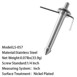 Camera 3/8 and 1/4 Replacement Part Camera Long Tripod Spikes Foot Screw Foot Nail For Photography Accessories Tripod Monopod