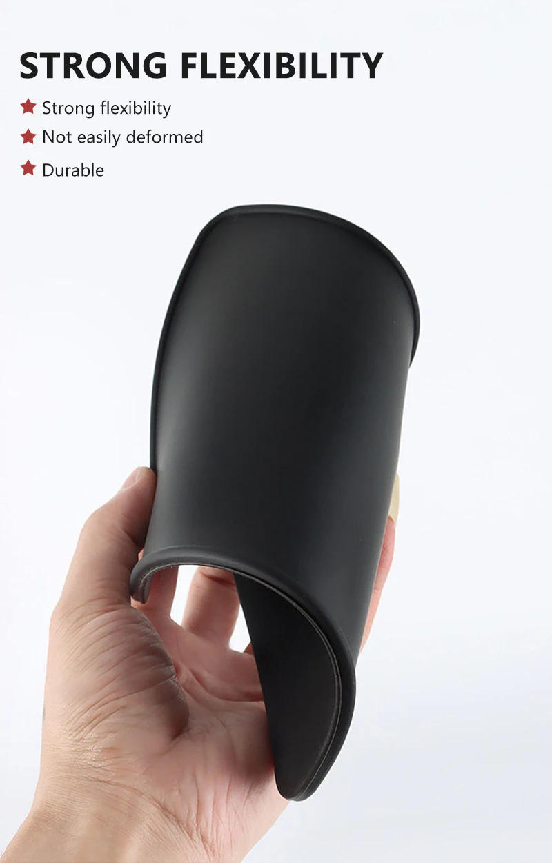 Description Picture 3 of itemCoffee Tamper Mat Tamping Rest Holder Corner Edge Pad Black Office Bar Shop Silicone Espresso Station