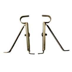 2 PCS Adjustable Curtain Rod Brackets For Curtain Rods Hangers,Curtain Track Bracket Holder for Office Home Curtain Rod Durable