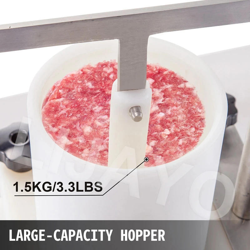 Description Picture 6 of itemLIJAYO Hamburger Patty Maker 110mm 130mm Commercial Manual Round Burger Press Meat Shaping Machine Kitchen Appliances