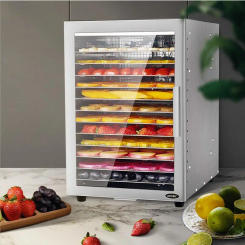 12-layer Fruit Dryer Food Dehydrator Meat and Seafood Food Processing Machine Household Commercial Vegetables Kitchen Appliances