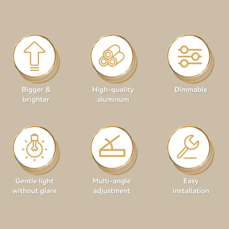 Description Picture 4 of itemSet LED Track Light Dimmable Track Lamp AC180-265V COB led Spotlight for Living Room Kitchen Clothing Store Rail Lamp Lighting