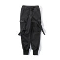 Hip Hop Streetwear Functional Pants Men Spring Autumn Multi-pockets Tactical Paratrooper Trousers Men Black Joggers Cargo Pants