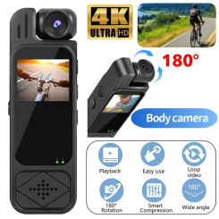 HD 4K Mini Camera Portable Digital Video Recorder  Small Body Camera Infrared Night Vision Sports DV Camcorders New Upgrade