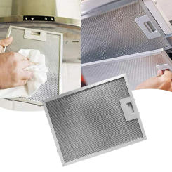 Range Hood Filter Oil Screen Oil Baffle Range Hood Accessories 340x280x9mm Kitchen Extractor Ventilation Aspirator Filter Mesh