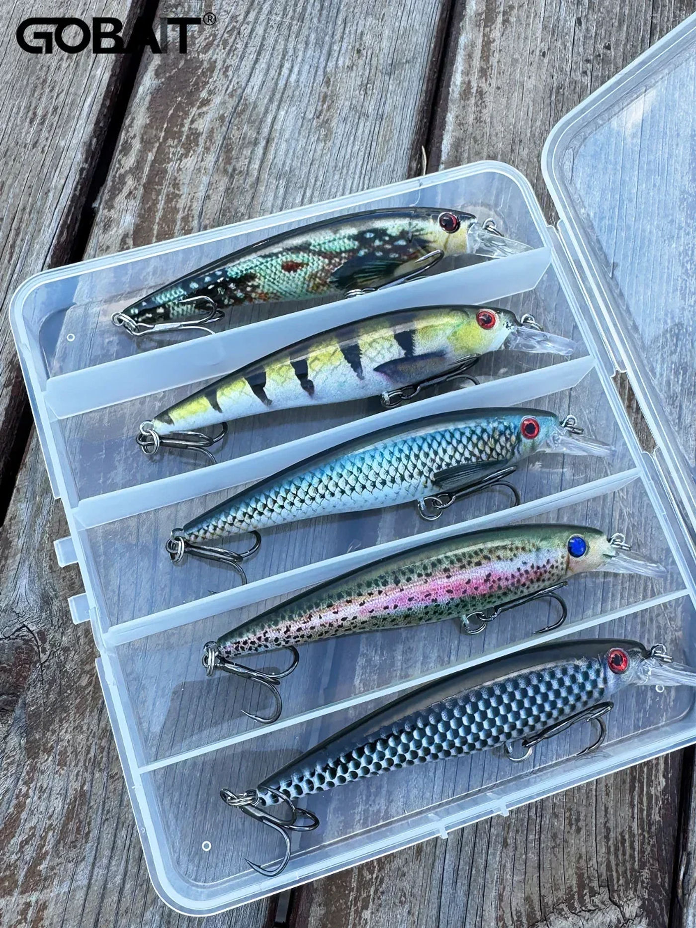 Description Picture 4 of itemFishing Lure Set Sinking Minnow 11.5g 11cm Baits Wobbler Carp Fishing Tackle Box Rattle Cranbait Pesca 2- 10pcs Kit Jerkbait
