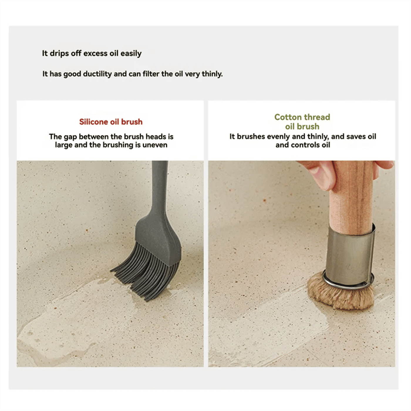 Description Picture 5 of itemHHO-Household Oil Brush Octopus Balls Scones Oiling Brush Grilling Brush Grilling Grill Cakes