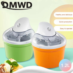 DMWD Household Electric Ice Cream Maker 1200ml Automatic DIY Child Ice Cream Machine Frozen Yogurt Machine High Quality 220V