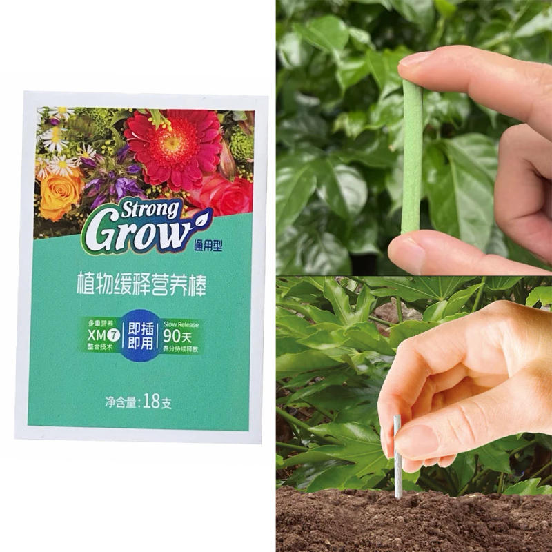 Description Picture 3 of item18Pc Plant Nutrition Bars Nitrogen Phosphorus Potassium For Healthy Growth Of Plant Fruit Vegetables Flowers Compound Fertilizer