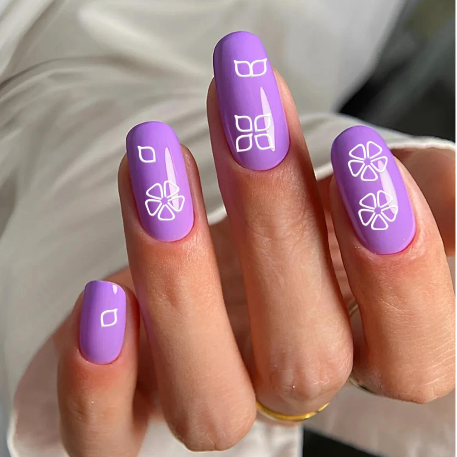 Description Picture 6 of item1-10pcs Flower Butterfly Pattern Nail Stamp Sets Multifunctional Nails Painting Tool Nail Doodle Pen Art Brushstroke Templates