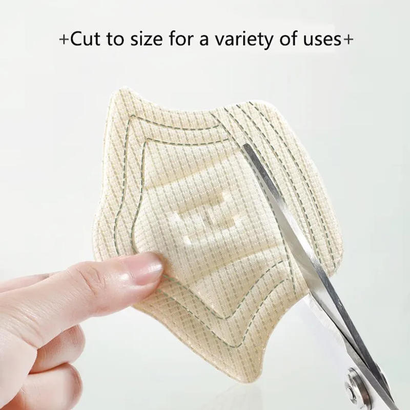 Description Picture 5 of item1pair Shoe Pads Anti Wear Heel Insoles Patch Unisex Cushion Pads Feet Care Protector Adhesive Back Sticker Shoes Insert Insole