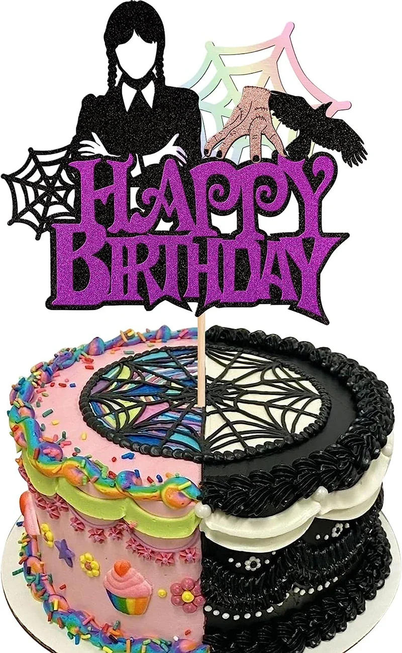 Description Picture 3 of itemHalloween Cake Topper Ghost Hand Castle Spider web Kids Happy Birthday Wedding Party Baby Shower Baking Cake Dessert DIY Decor