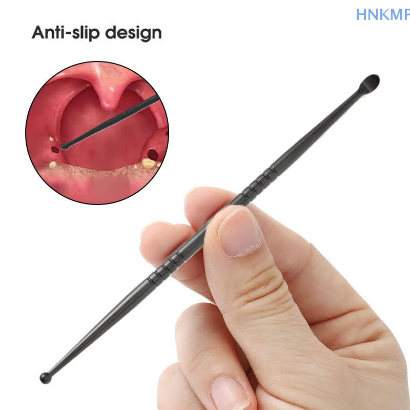 Description Picture 3 of item1pcs Tonsil Stone Removal Ear Wax Remover Stainless Steel Remover Mouth Cleaning Care Tools Tonsil Stone Remover Health Care