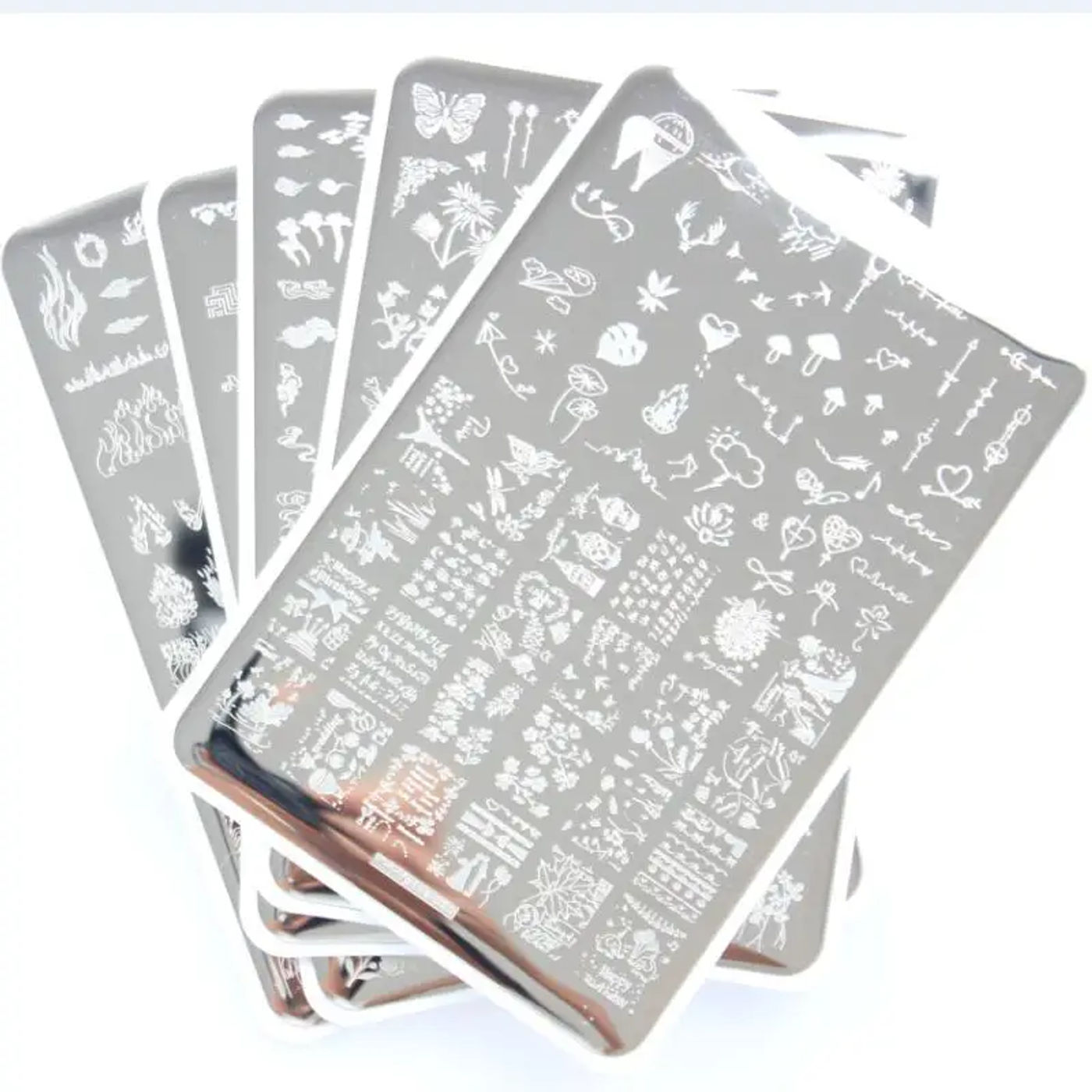 Description Picture 6 of itemFlower Pattern Nail Stamping Plates 14.5X9.5cm Image Painting Printer Nail Stencils Template Nail Stamp Nail Art Decal Templates