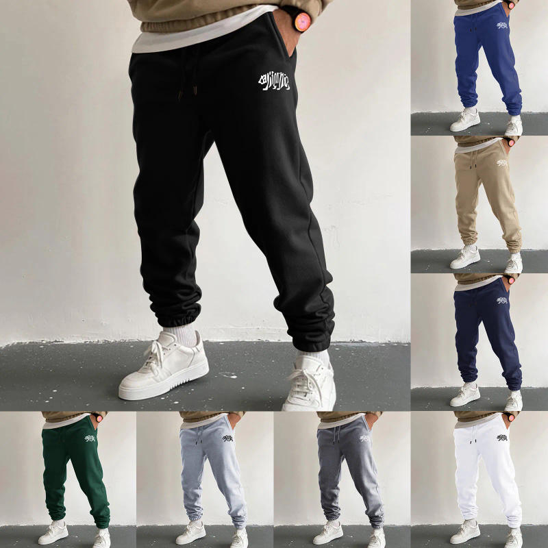 Description Picture 2 of itemMen Casual Pants Spring Autumn High Street Fashion Loose Sports Running Baggy Man Y2k Clothing Gym Work Trousers Pantalones