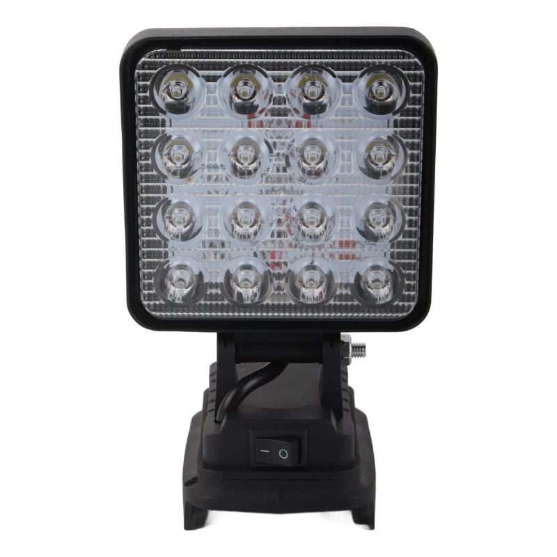 Description Picture 4 of itemLED Work Spotlight 8W 16 Lamp Beads 25V Working Voltage ABS LED Work Light 18V Lithium Battery Powered for Outdoor Camping