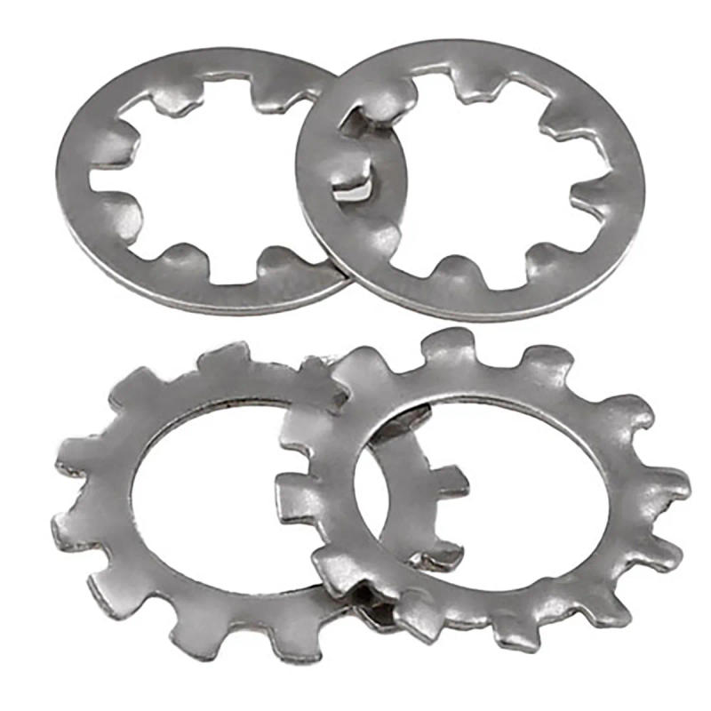 Description Picture 3 of item304 SS Lock Washer / External And Internal Serration Gasket /Metal Multi Tooth Anti-Skid And Anti Loosening Gasket