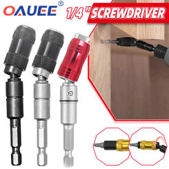 1/4 "Hex Screwdriver Bit Drill Magnetic Bit Holder Extension Rod Hand Tools Quick Change Holder Drive Guide Bits for Screwdriver