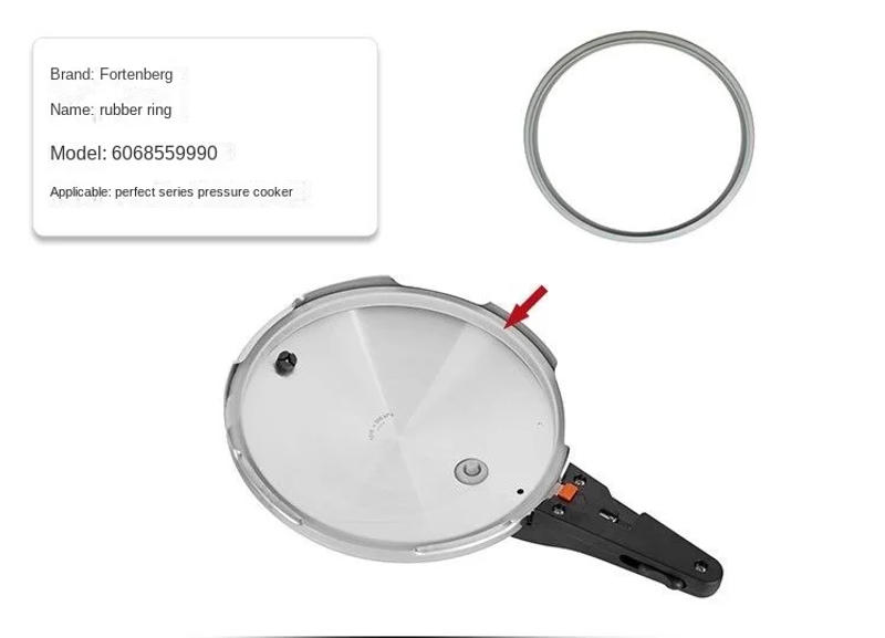 Description Picture 6 of item1Pcs for wmf pressure cooker accessories pressure cooker sealing ring rubber ring silicone cap handle