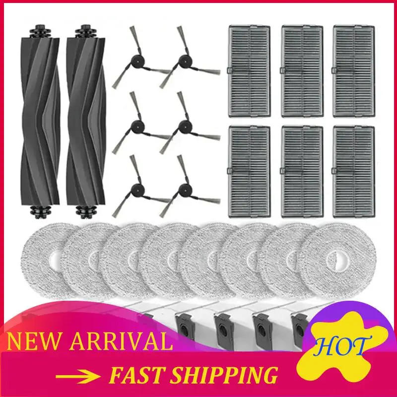 Description Picture 2 of itemFor Dreame X40 Master Robot Vacuum Cleaner Main Side Brush Hepa Filter Mop Cloth Dust Bag Replacement Parts Accessories Sell
