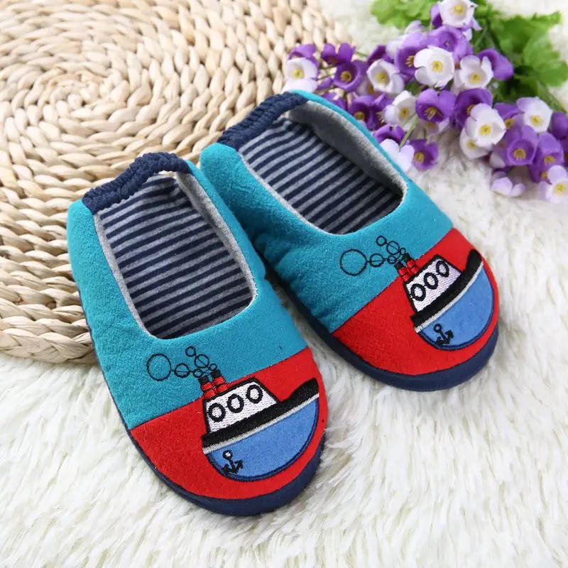 Description Picture 6 of itemFashion Spring Autumn Animal Kids Living House Shoes Children Boys Girls Cotton Slipper Comfortable Indoor Floor Shoes