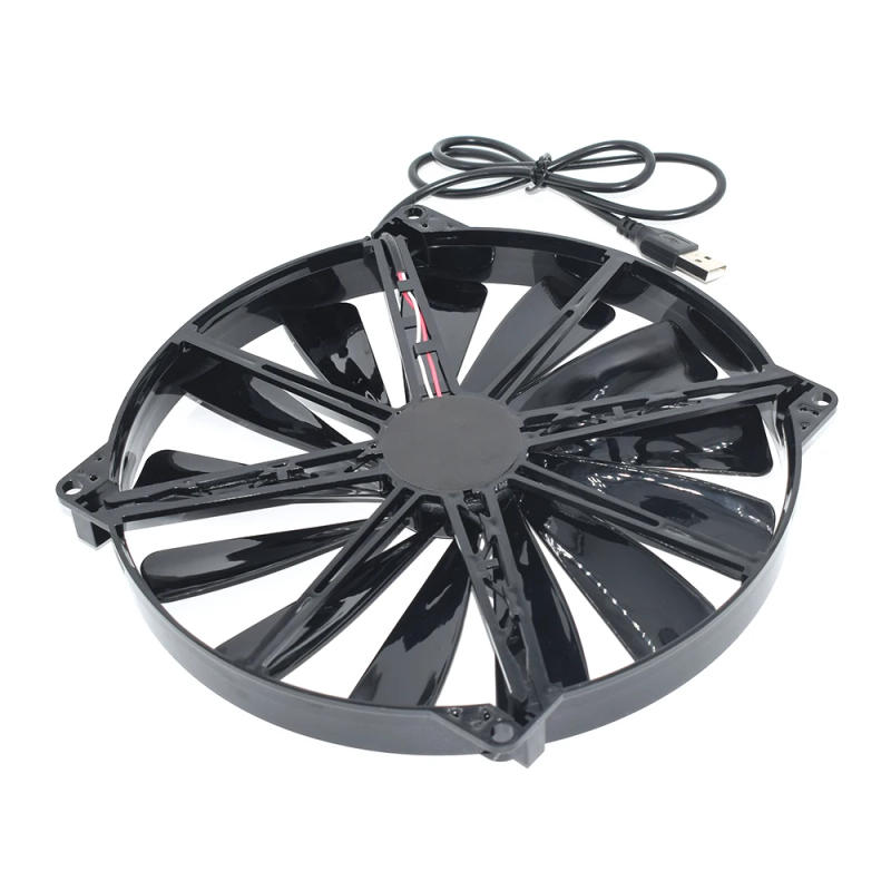 Description Picture 6 of itemNew DC5V 0.30A 20cm 200*200*20MM For Master A20020-07CA-2JN-F1 DF2002005SELN USB Notebook Base Cooling Fan