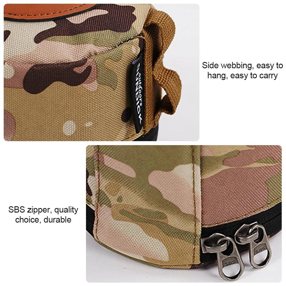 Description Picture 6 of item230/450ml Camping Gas Tank Case BBQ Gas Canister Protective Cover Picnic Fuel Cylinder Protective Bag Outdoor Camping Equipment