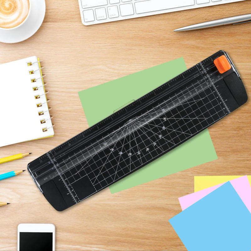 Description Picture 3 of itemPortable Paper Trimmer A4 Size Paper Cutter Cutting Machine 12 Inch Cutting Width for Craft Paper Photo Laminated Paper