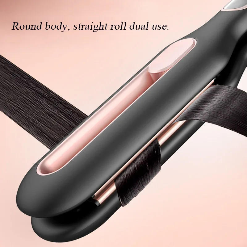 Description Picture 5 of itemMultifunctional Straightener for Both Curling And Straightening Portable Ceramic Double Board Hair Straightener