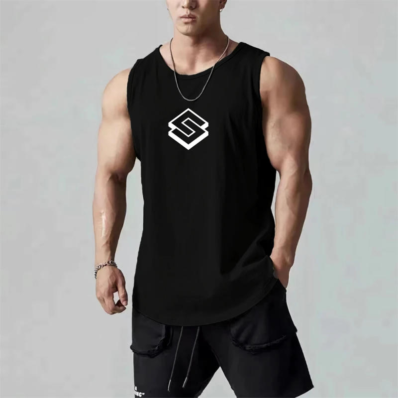Description Picture 4 of itemMen Summer Quick-drying Sportswear Outdoor Basketball Gym Tank Tops Breathable Sleeveless T Shirt Fitness Vest Men's Clothing