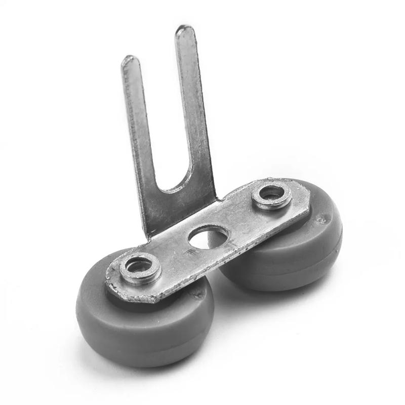 Description Picture 6 of itemWheels Roller Door Iron Kit Set Wardrobe Wardrobe Pulley Sliding Silence Fittings Sliding Door Wheels Door Door Hardware