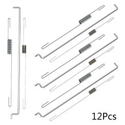 12PcsThrottle Return Spring Kit Governor Rod Spring Assortment Throttle Return Spring Link Rod Set for GX140 GX200 DropShipping